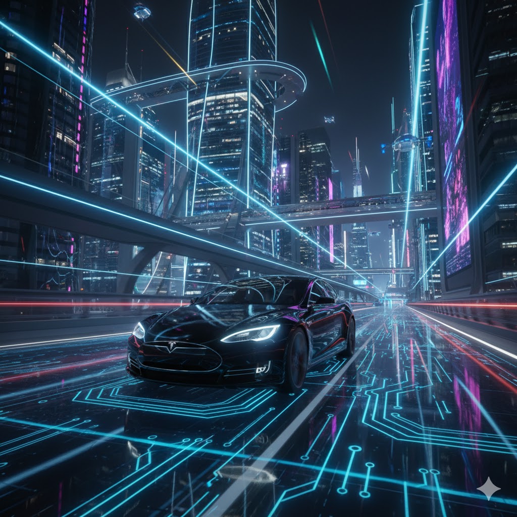 Tesla osake 2026: sijoittajan kattava opas sähköautoilun ja tekoälyyn